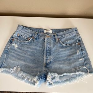 AGOLDE Parker vintage cut off short in swap meet size 29